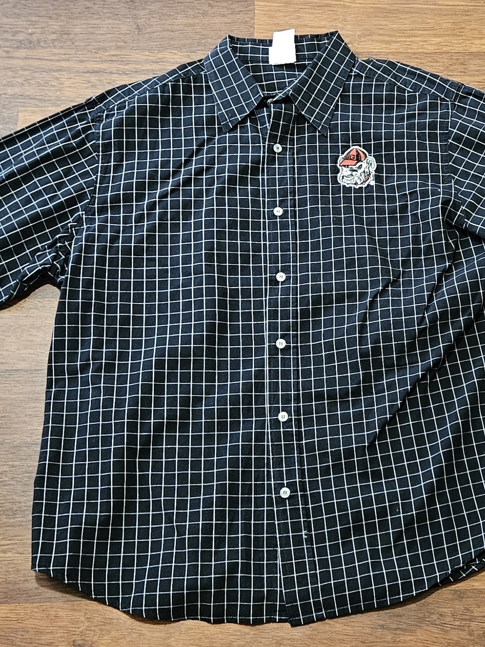 KNIGHTS APPAREL mens Georgia long-sleeve dress shirt SIZE XL MULTICOLOR LXL25